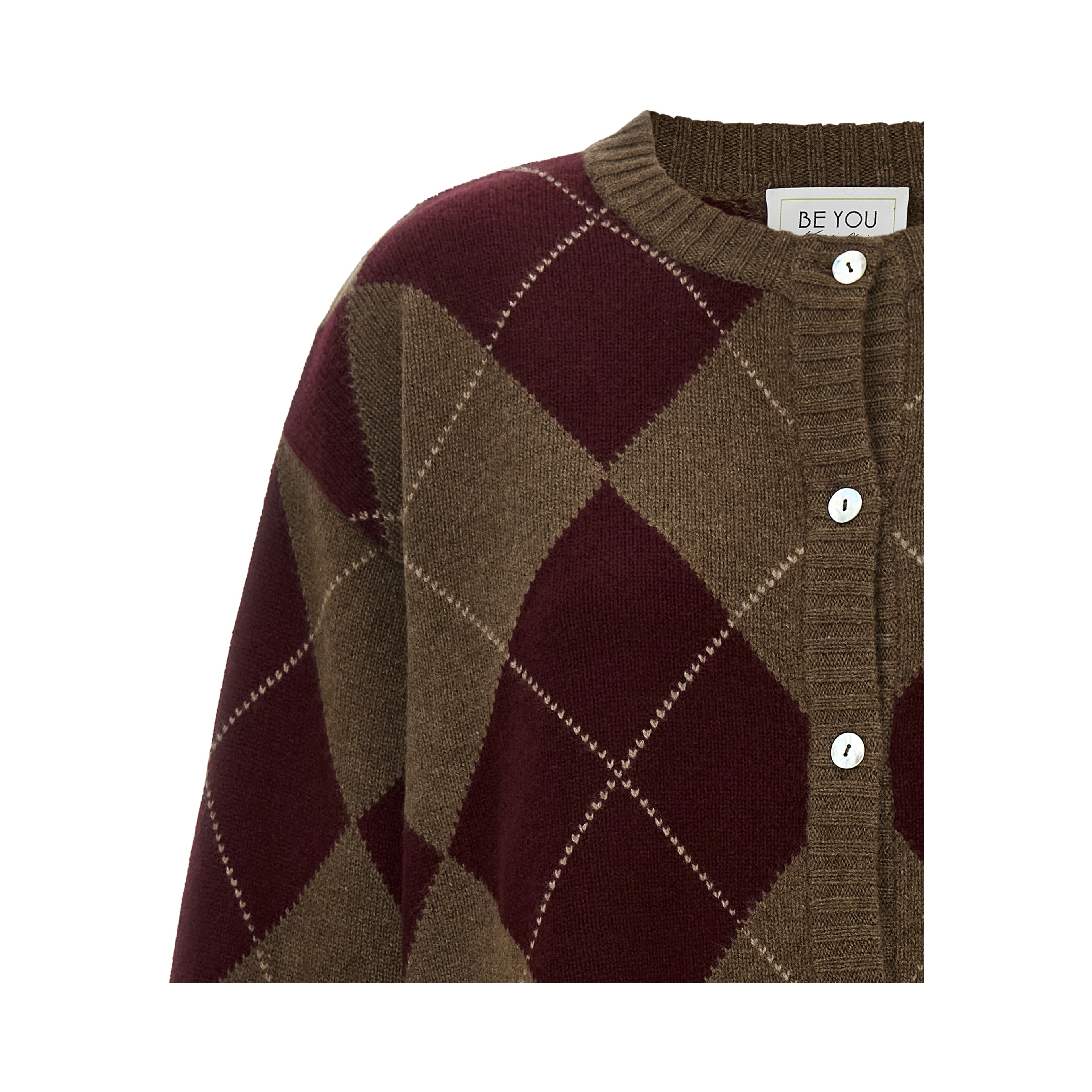 Multicolor Cashmere Cardigan