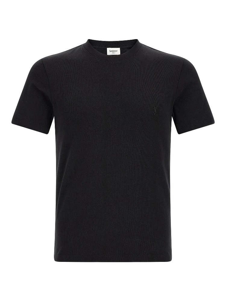 Black Cotton T-Shirt