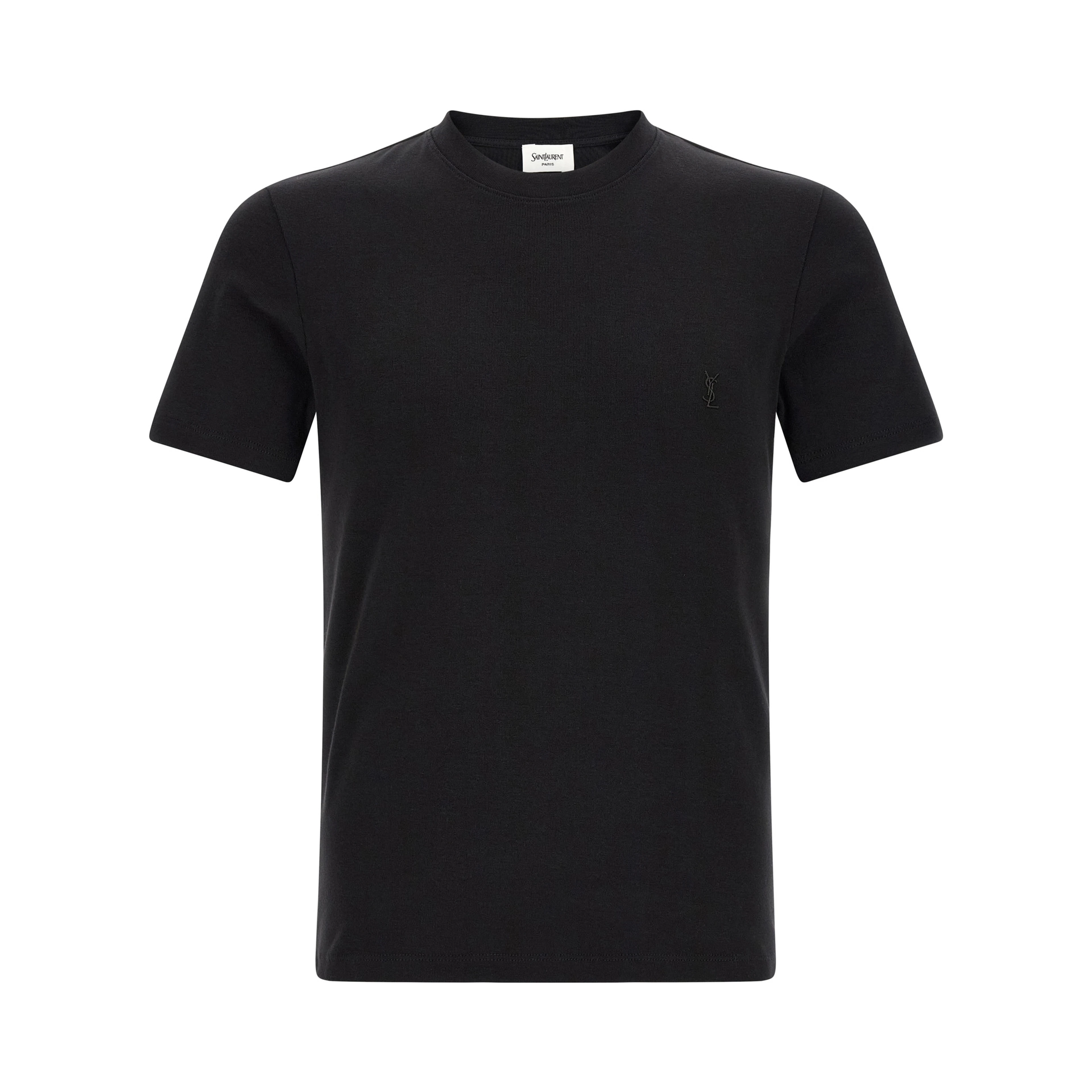 Black Cotton T-Shirt