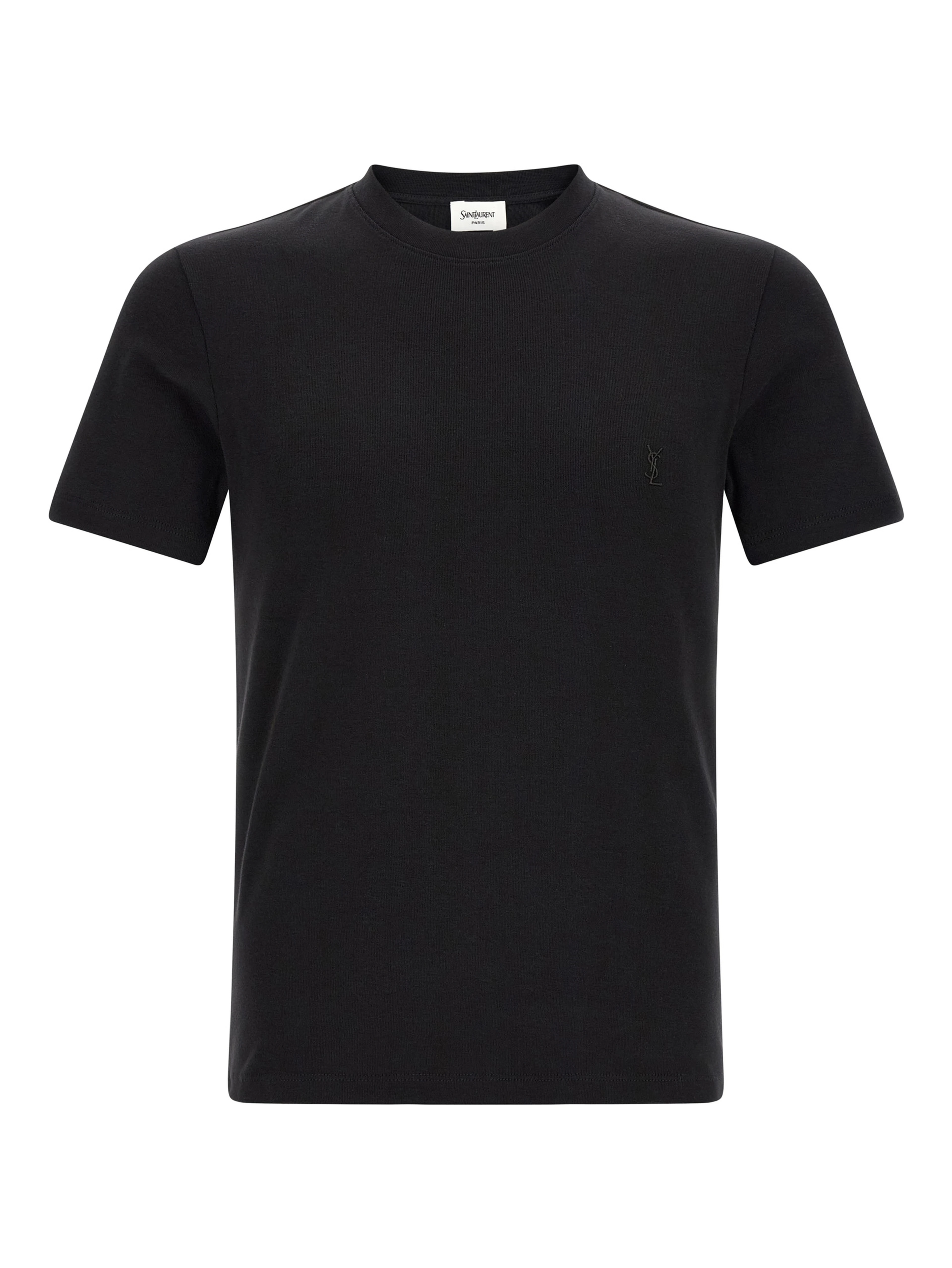 Black Cotton T-Shirt