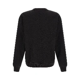 Black Cotton Sweatshirt