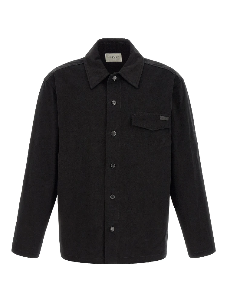 Black Cotton Blouse