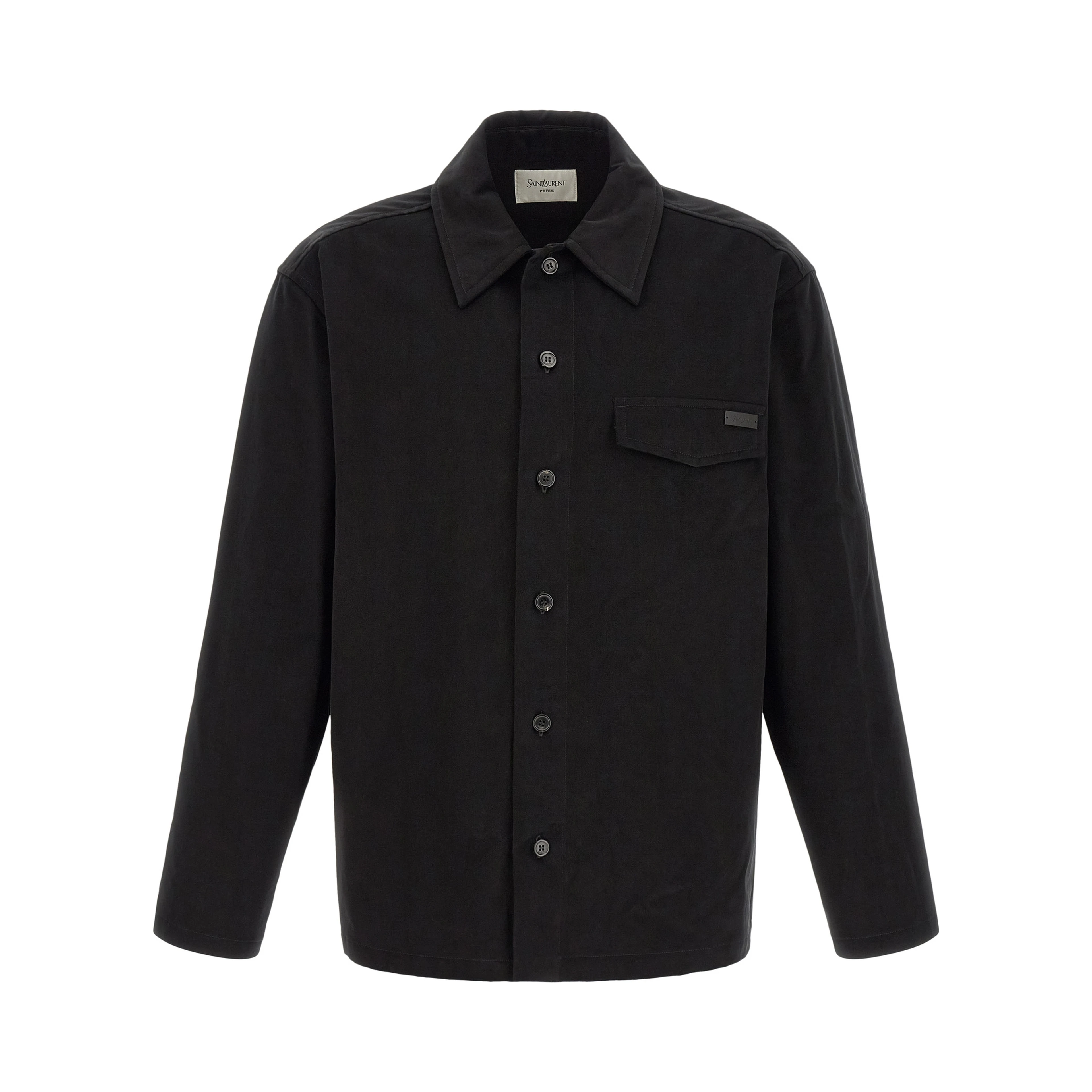 Black Cotton Blouse