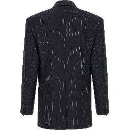 Blue Wool Blazer