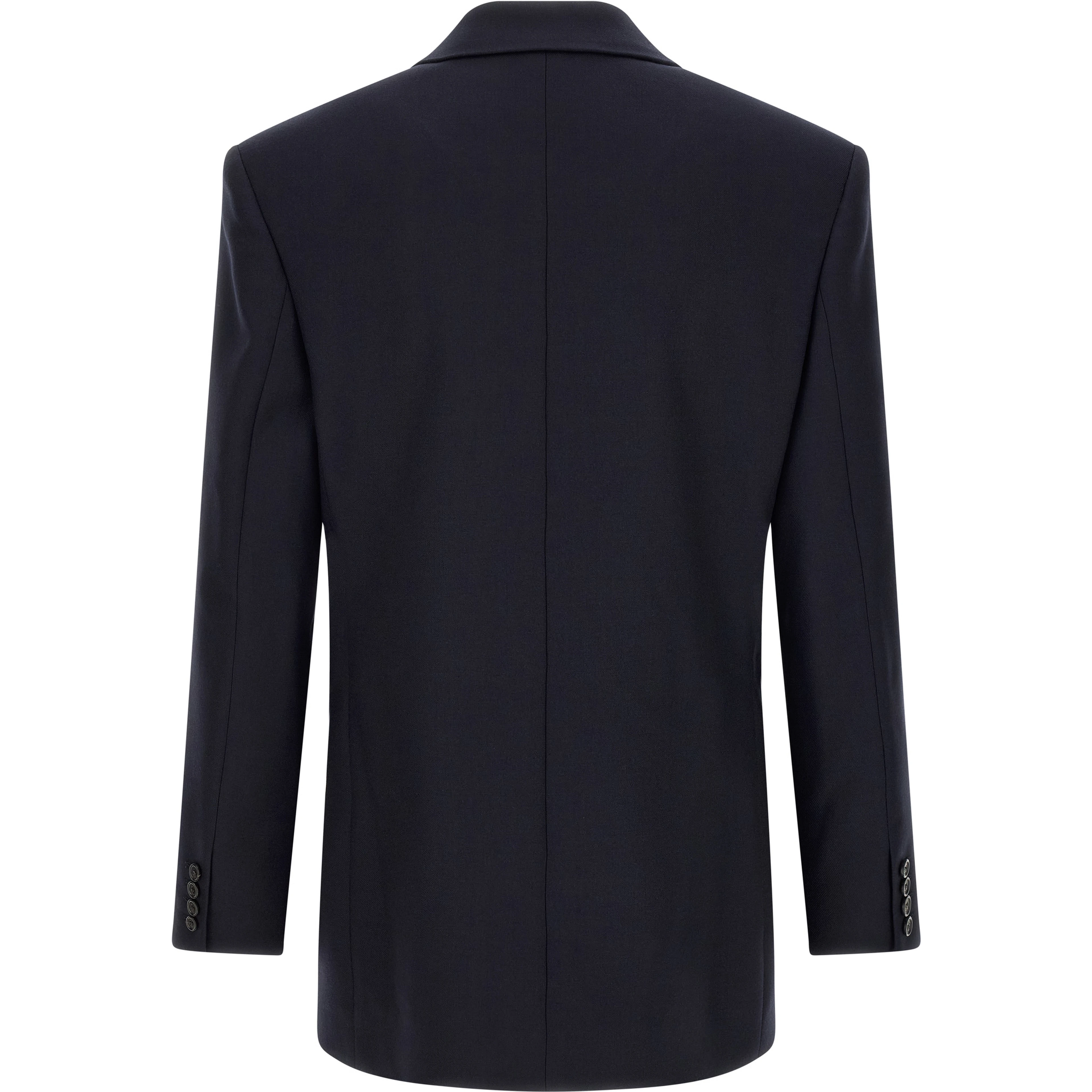 Blue Wool Blazer