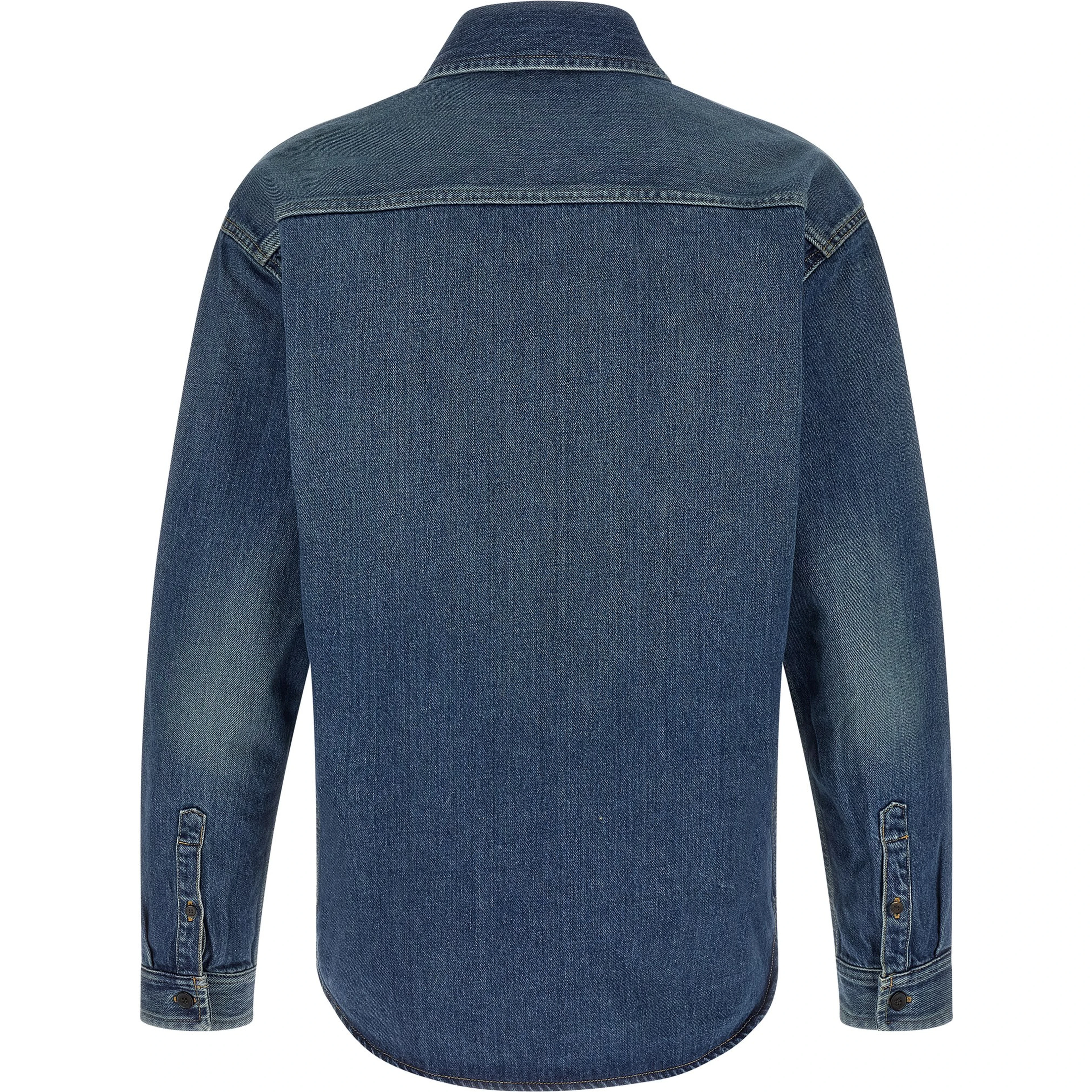 Blue Cotton Blouse