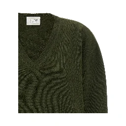 Bicolor Cashmere Cardigan
