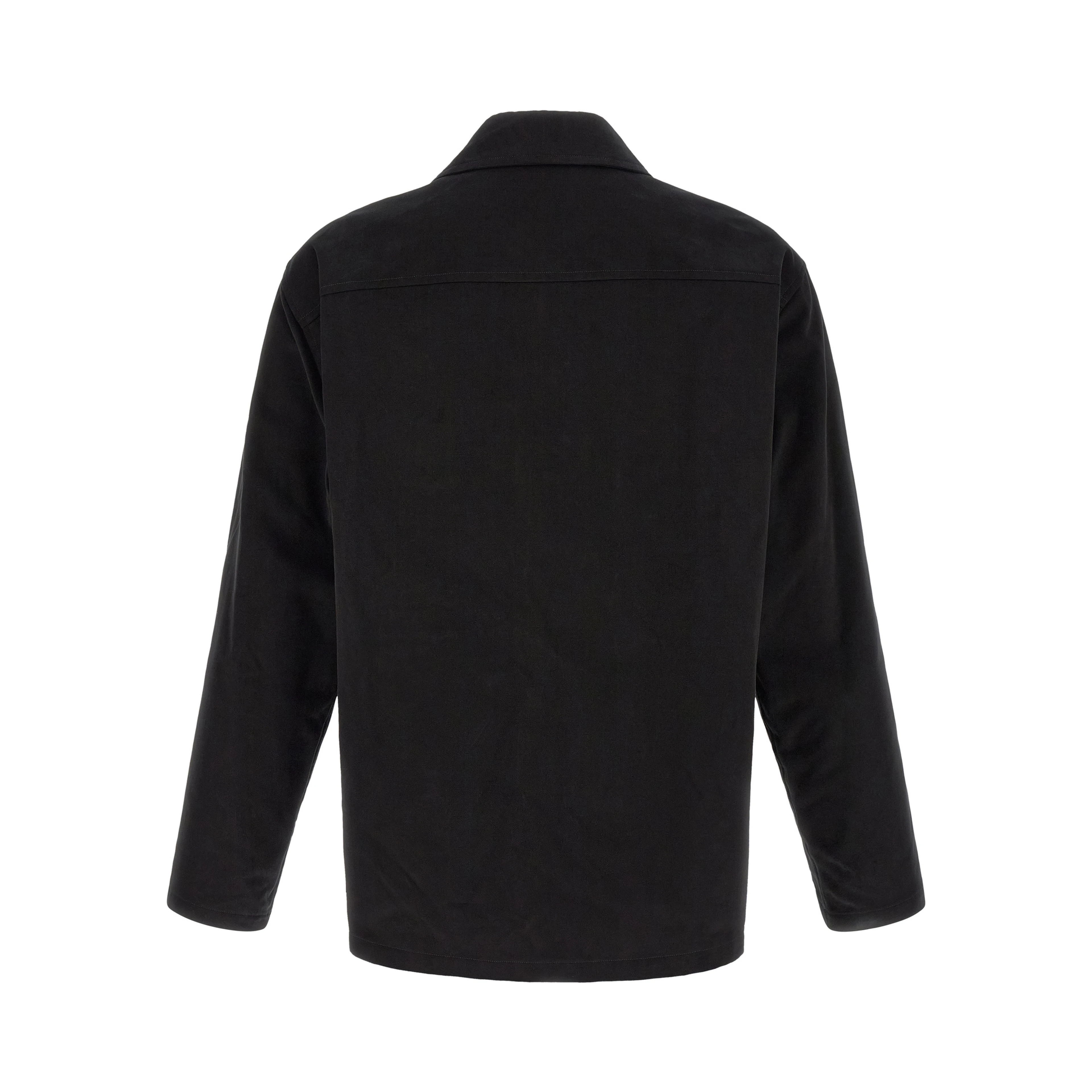 Black Cotton Blouse