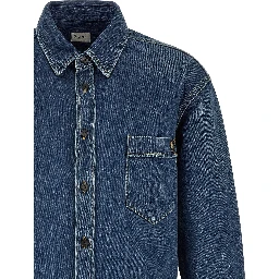 Blue Cotton Blouse