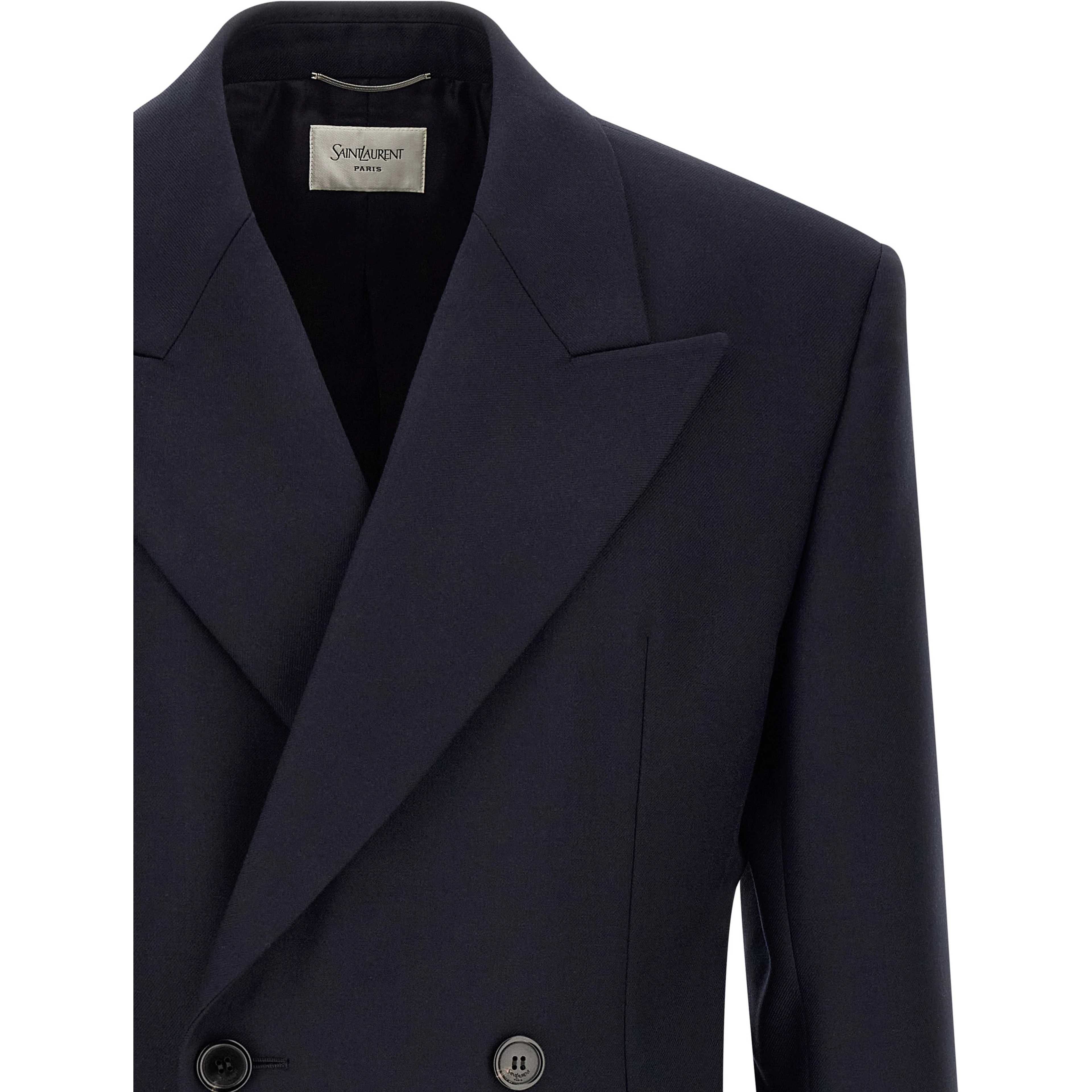 Blue Wool Blazer