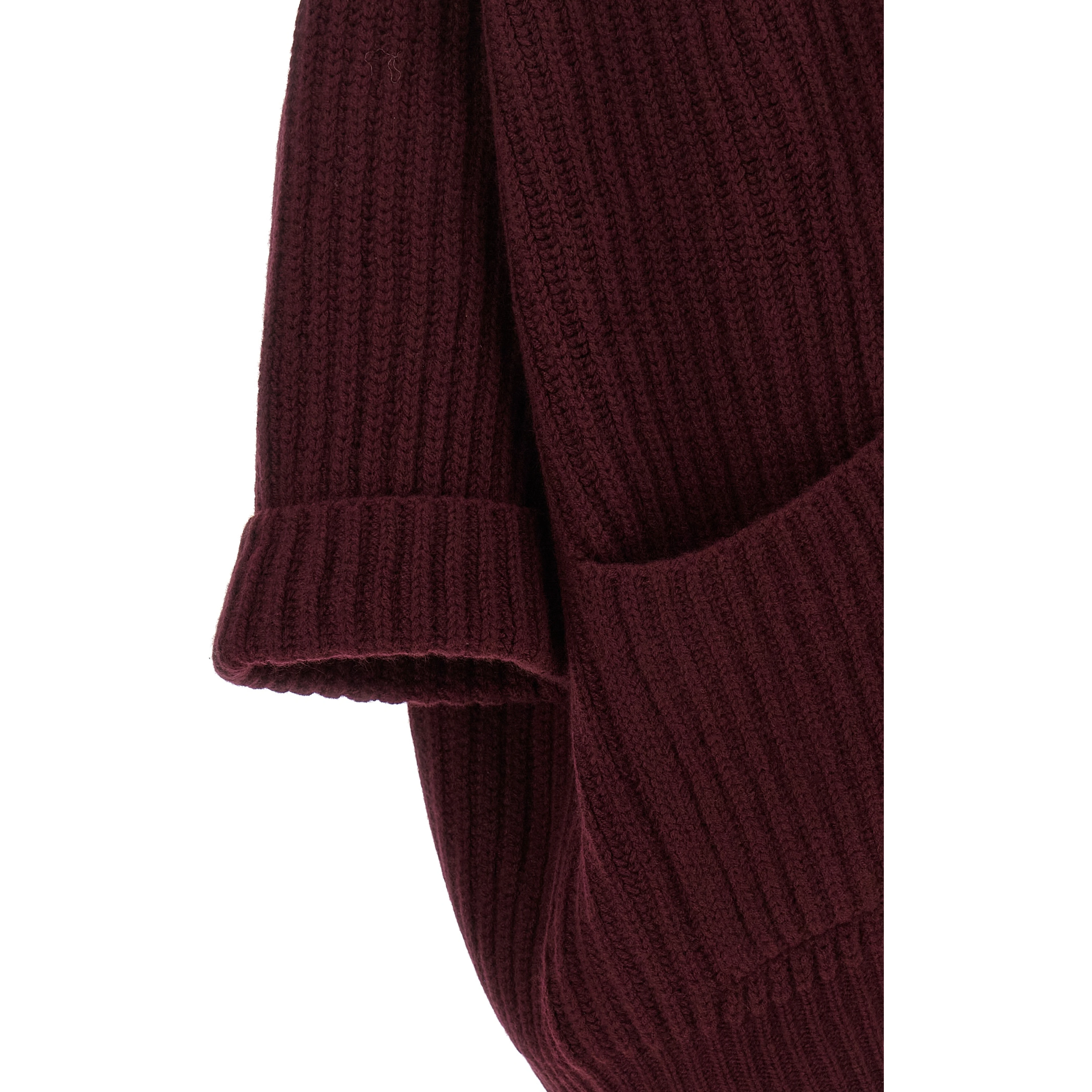 Bordeaux Cashmere Cardigan