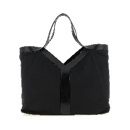 Black Calfskin Tote Bag
