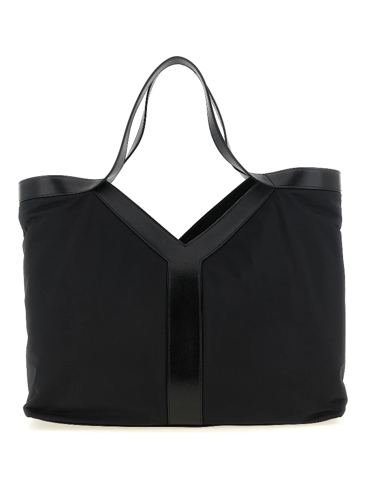 Black Calfskin Tote Bag