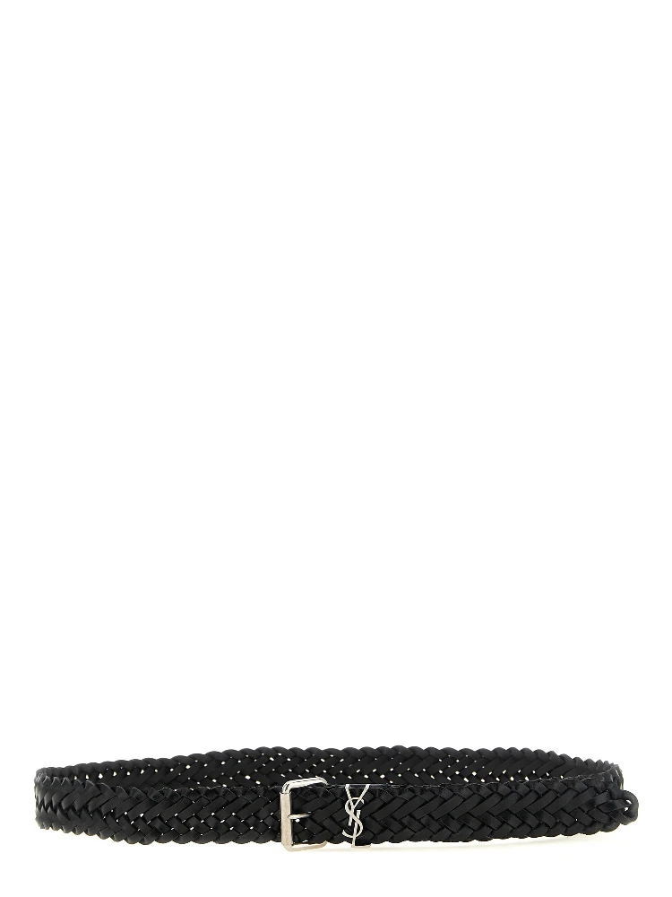 Black Calfskin Regular Belt