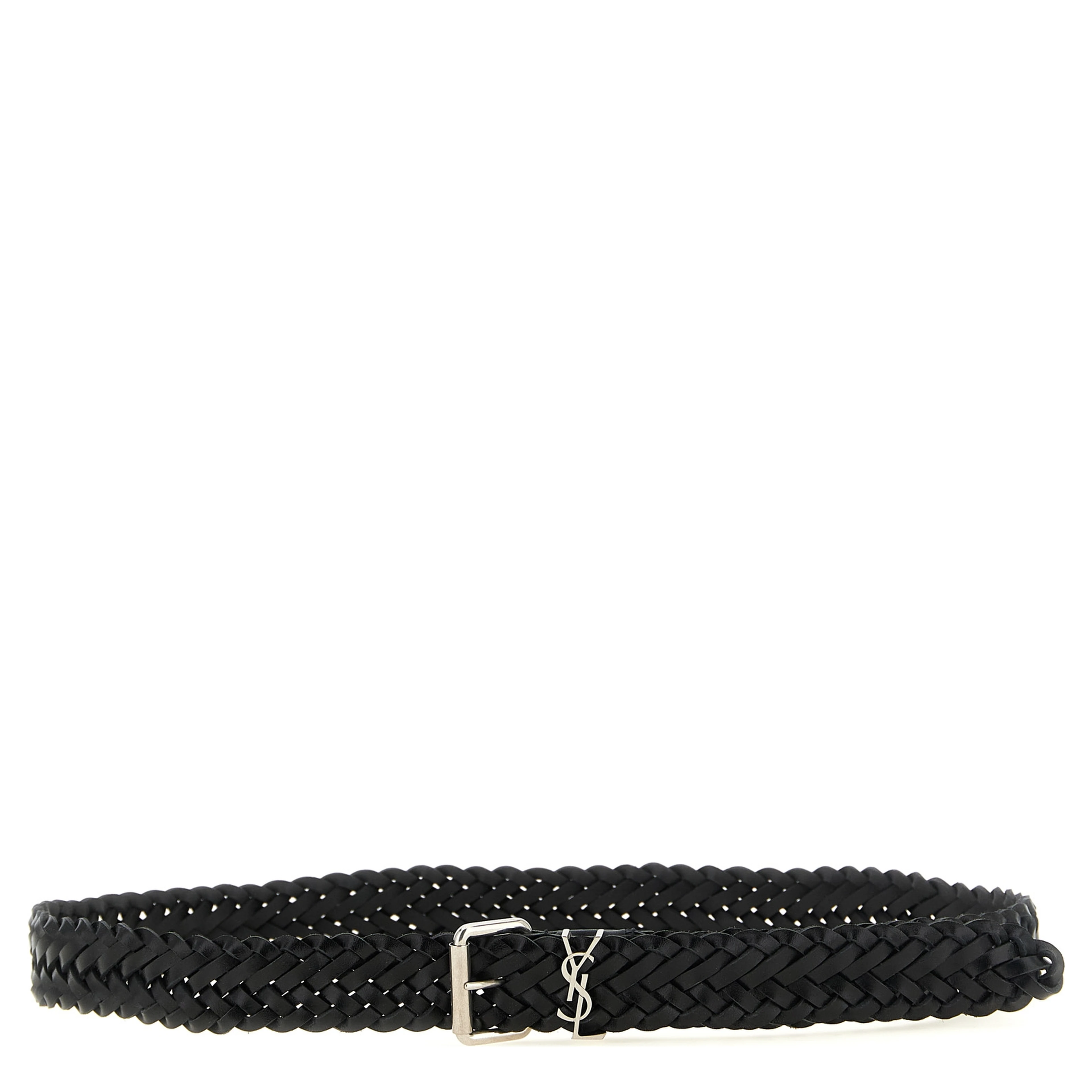 Black Calfskin Regular Belt