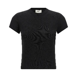 Black Cotton T-Shirt