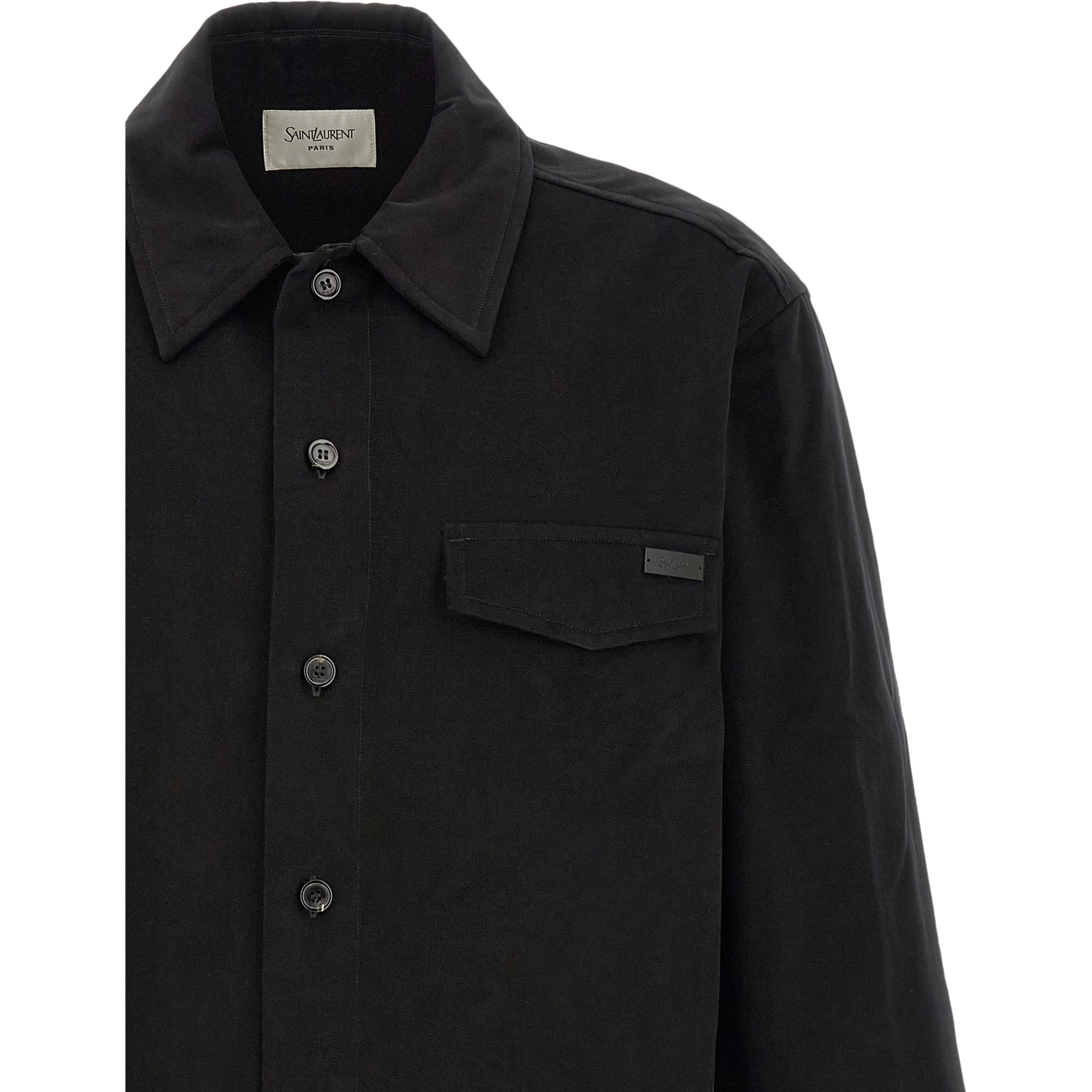 Black Cotton Blouse