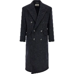 Blue Wool Coat
