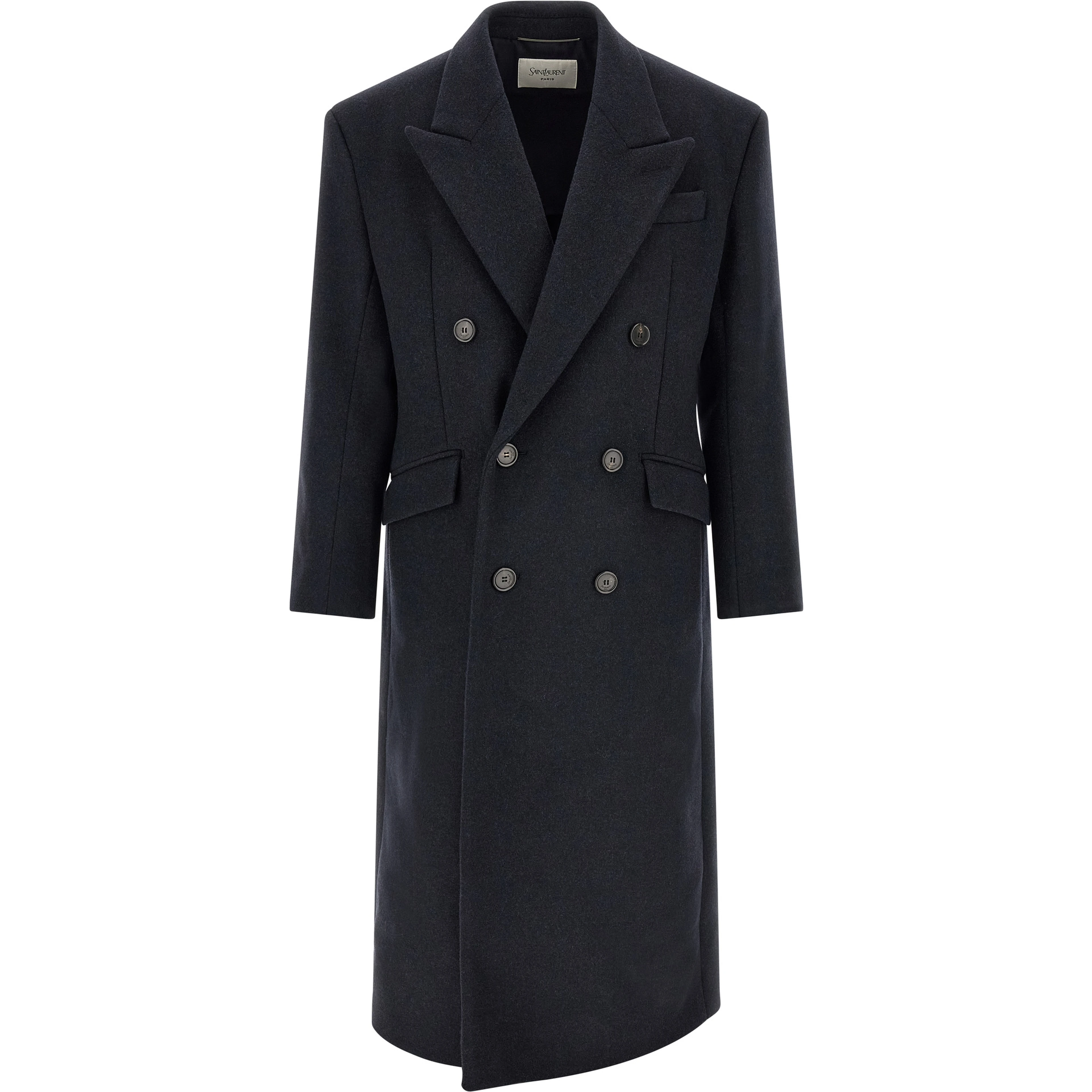 Blue Wool Coat
