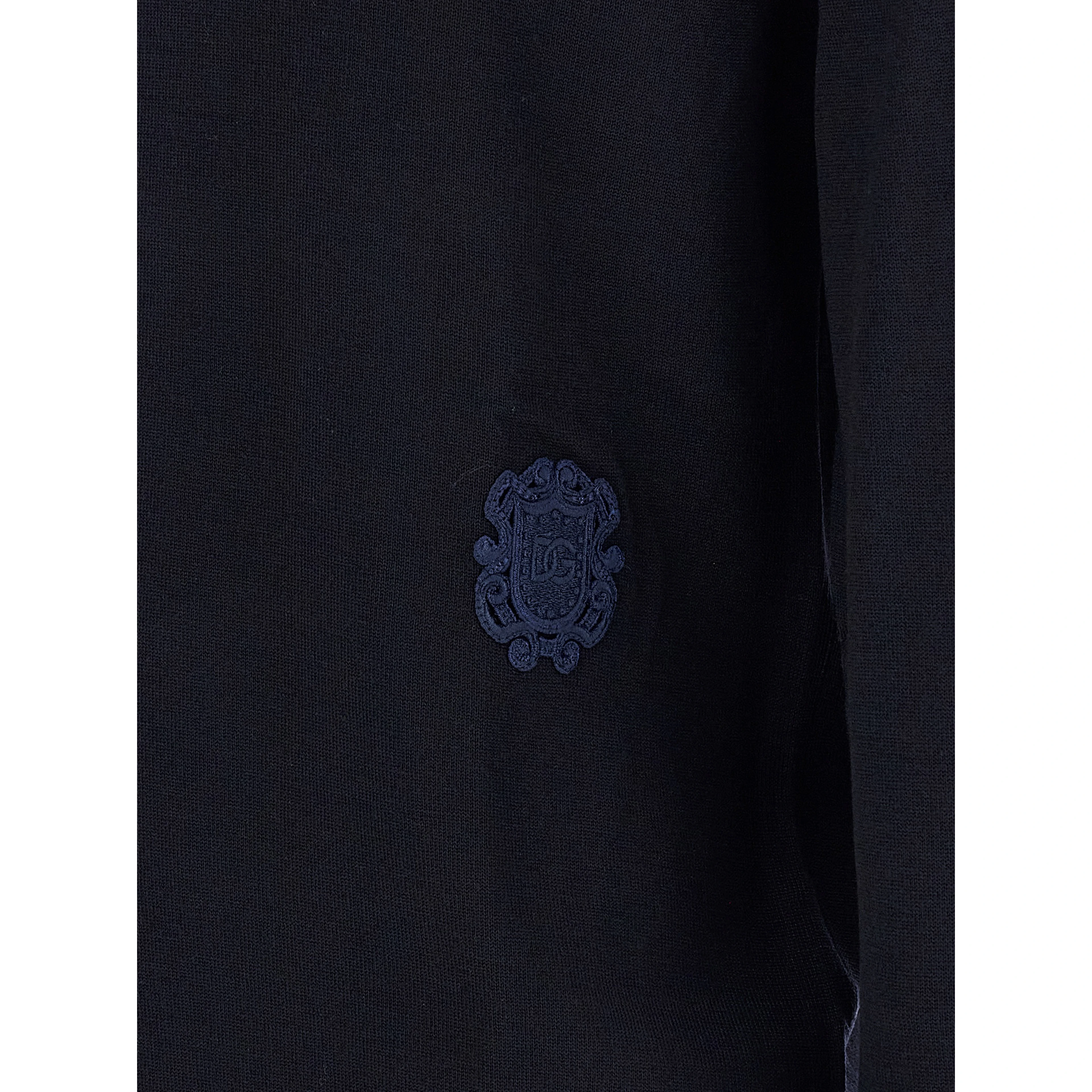 Blue Virgin Wool Cardigan