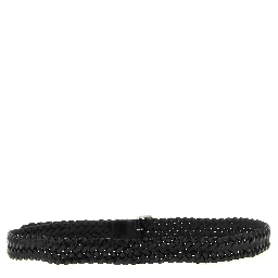 Black Calfskin Regular Belt
