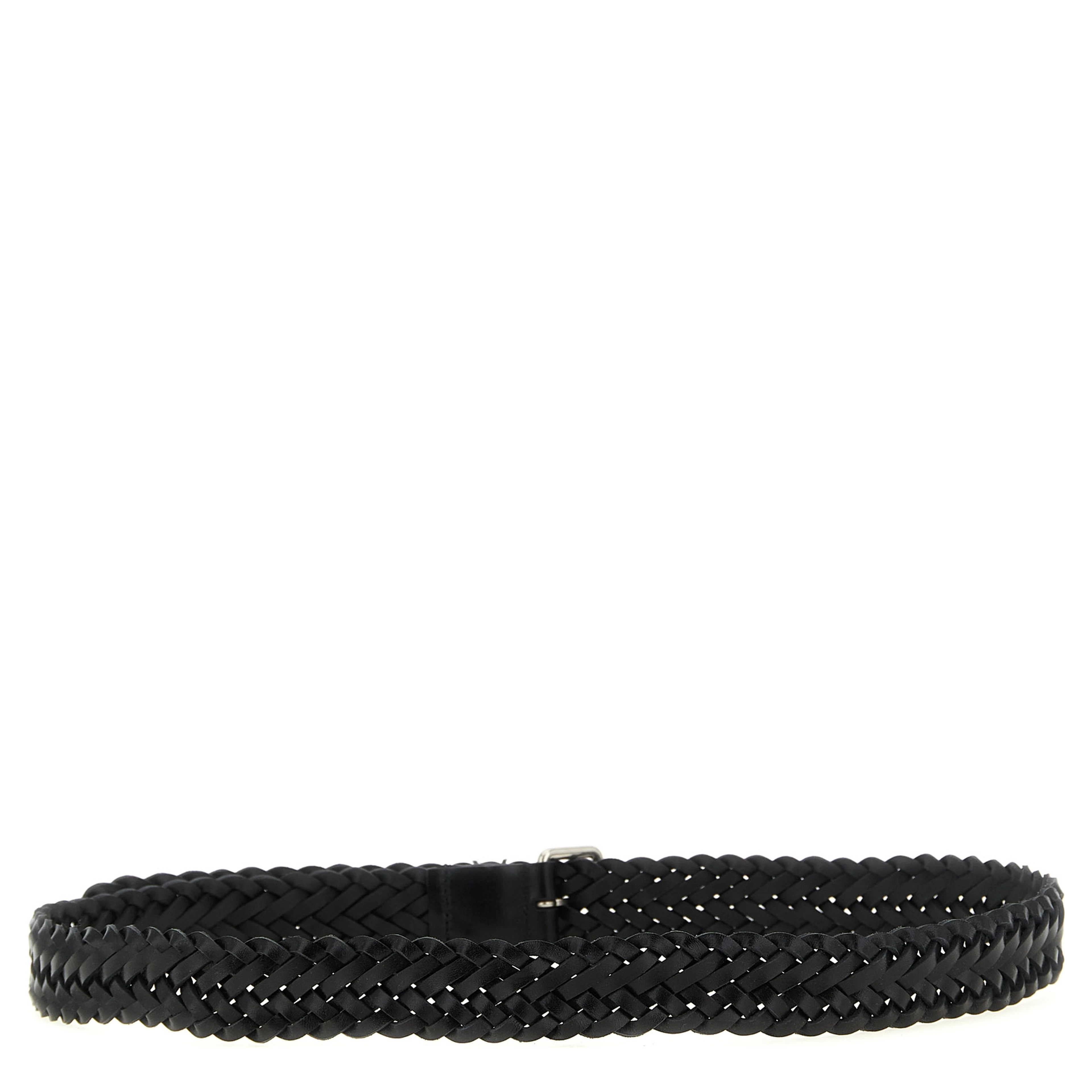 Black Calfskin Regular Belt