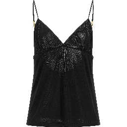Black Viscose Tank Tops