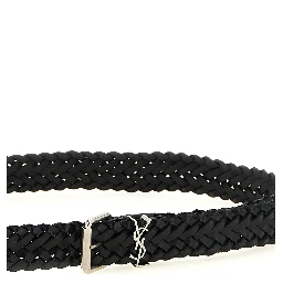 Black Calfskin Regular Belt