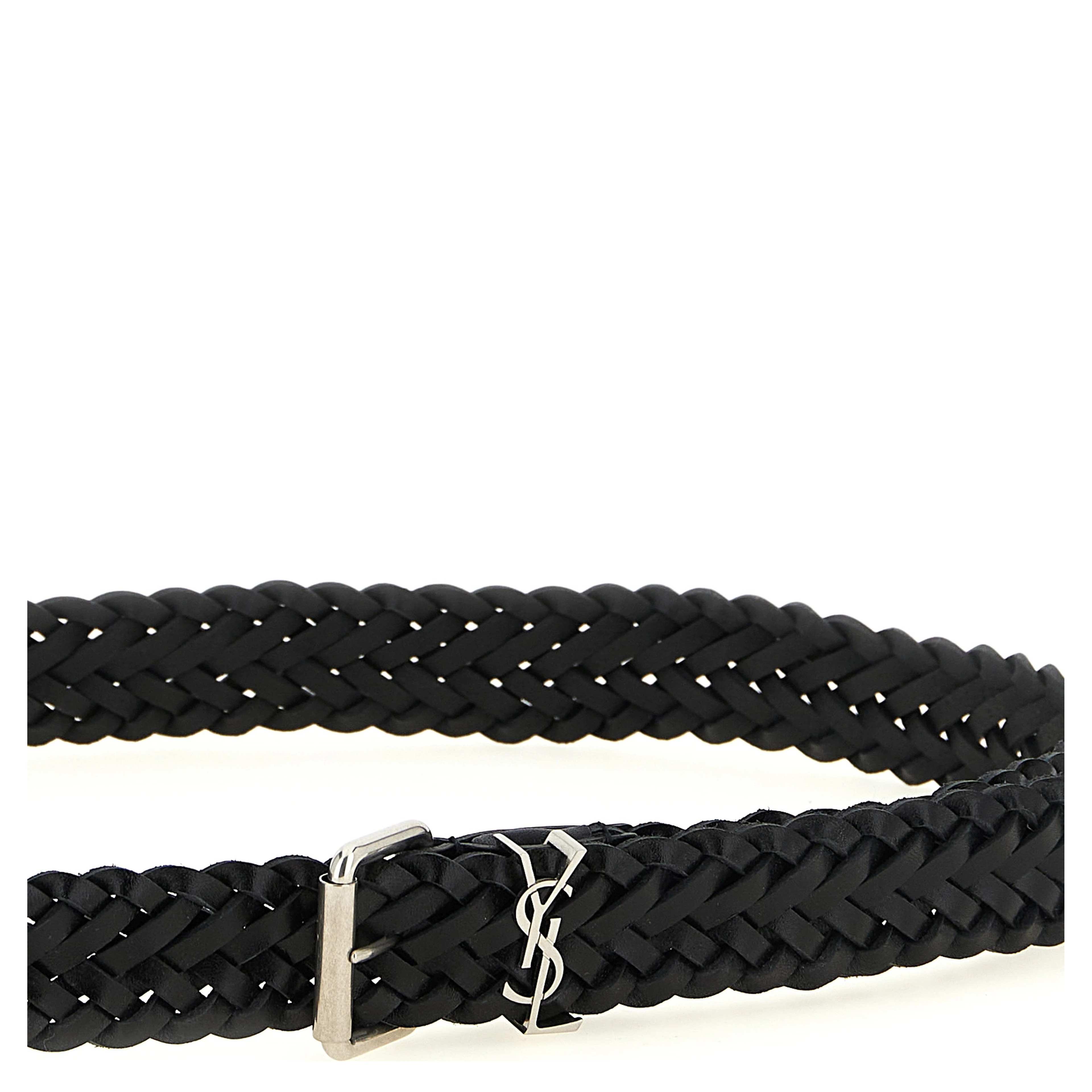 Black Calfskin Regular Belt