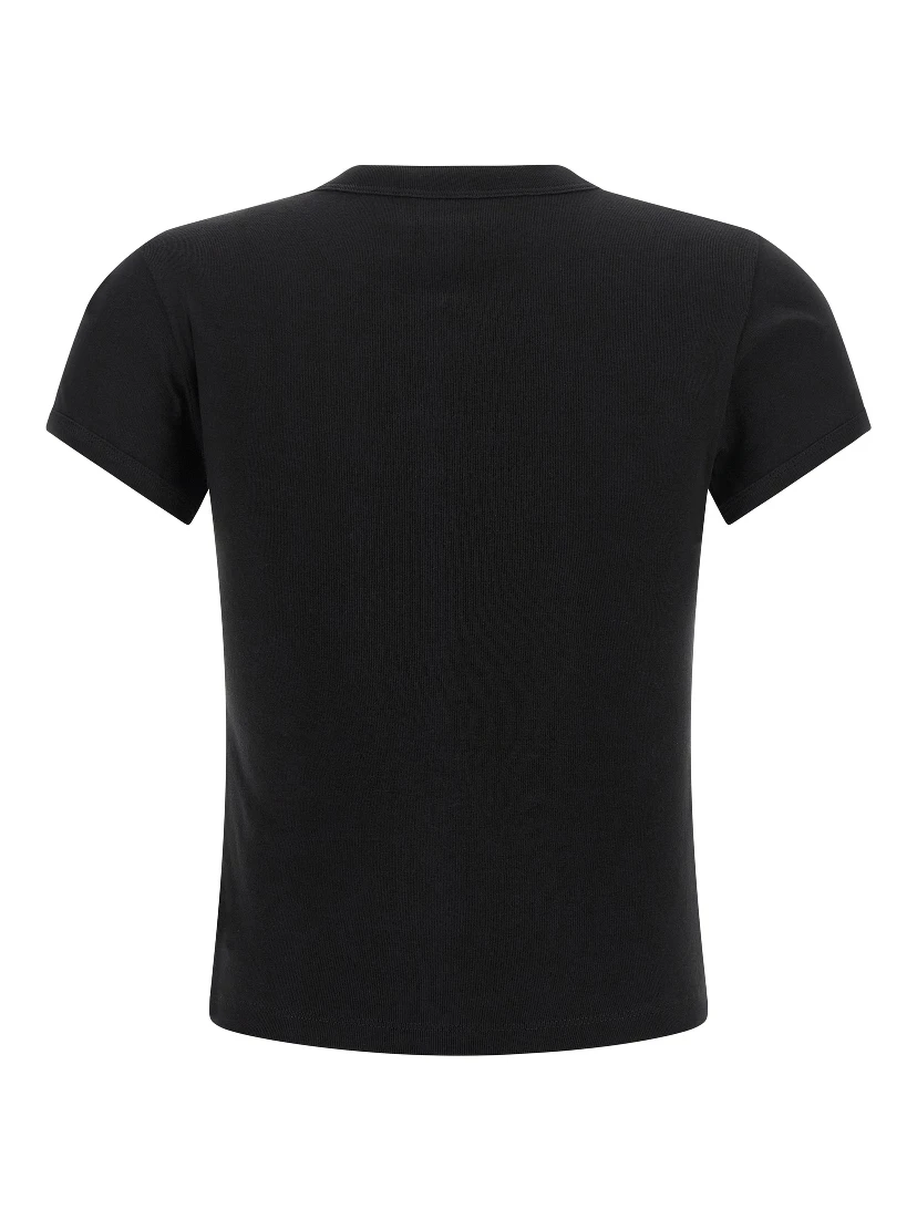 Black Cotton T-Shirt