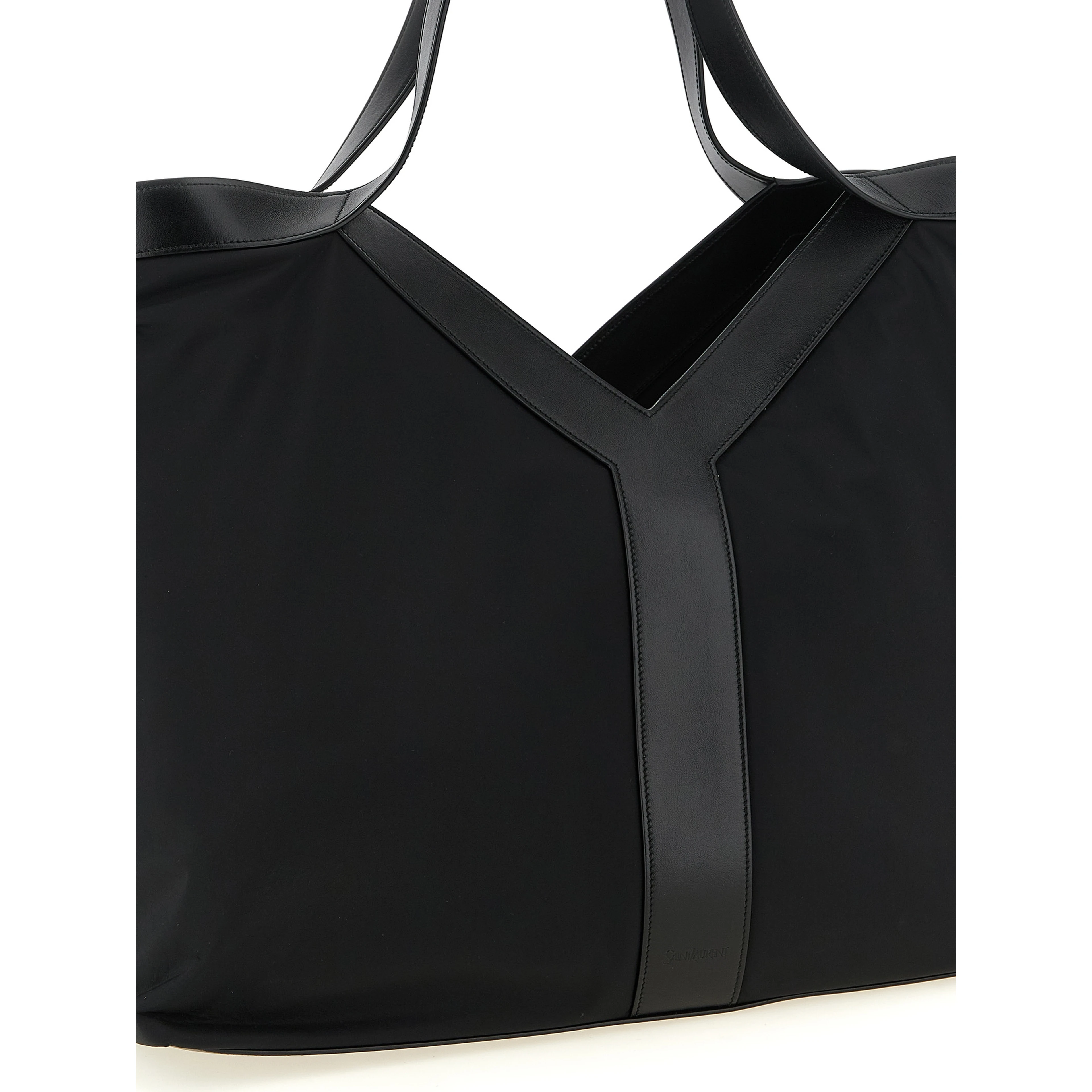 Black Calfskin Tote Bag
