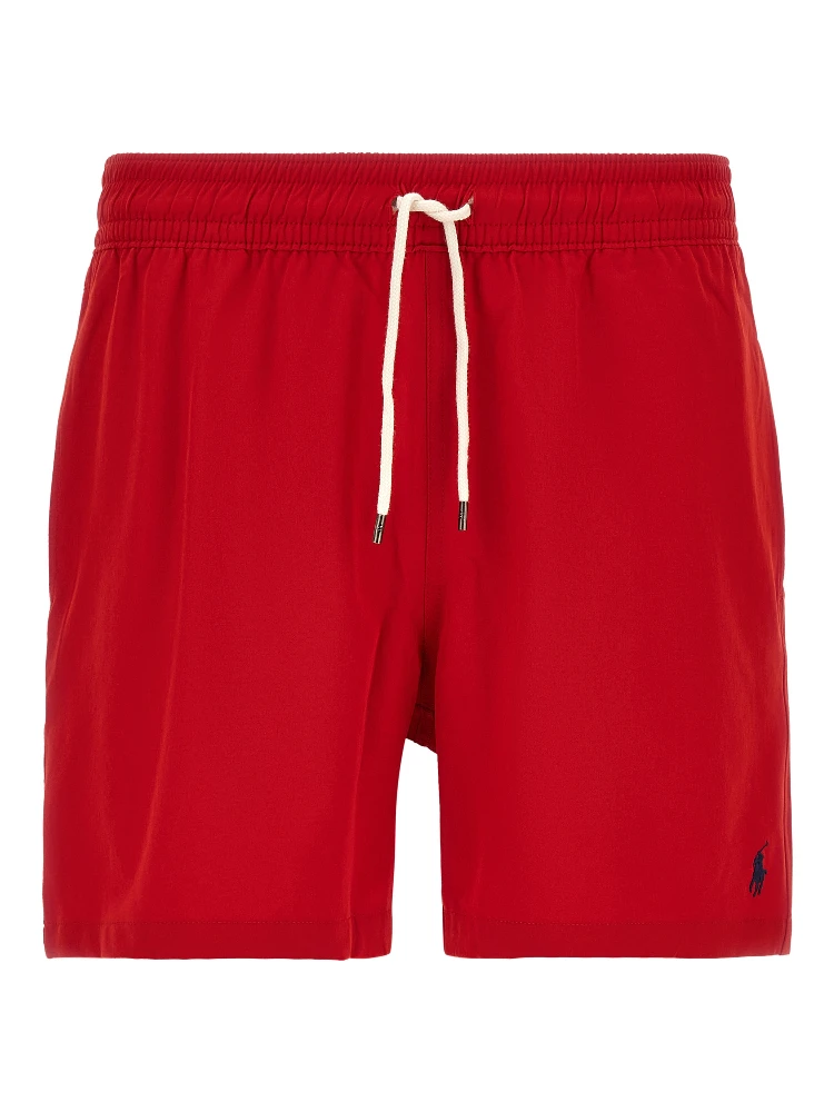 Multicolor Polyester Swim Shorts