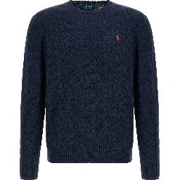Blue Wool Cardigan