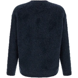 Blue Cotton Cardigan
