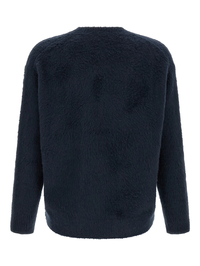 Blue Cotton Cardigan