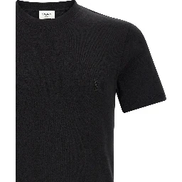 Black Cotton T-Shirt