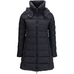 Black Nylon Coat