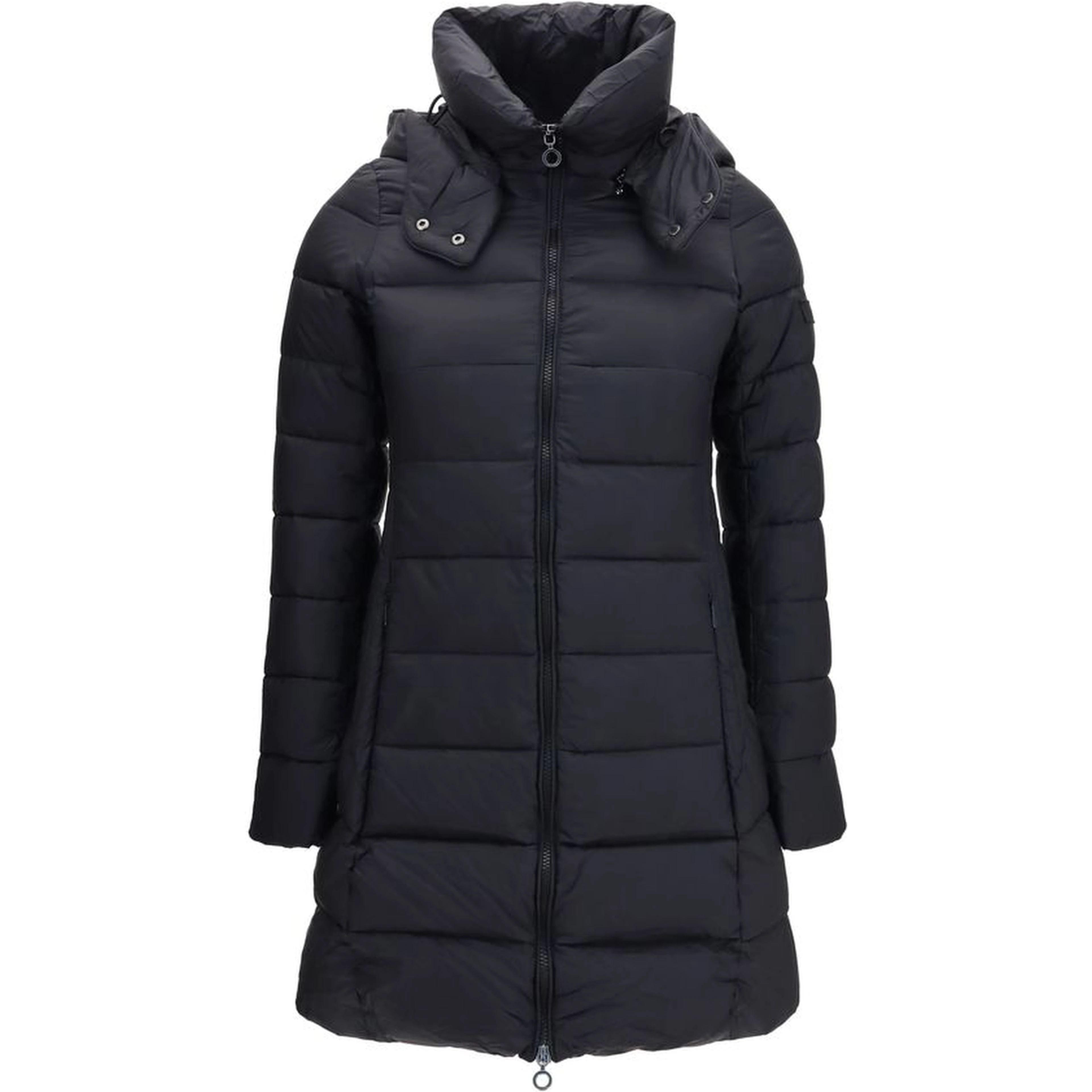 Black Nylon Coat