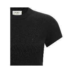 Black Cotton T-Shirt