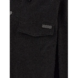 Black Cotton Blouse