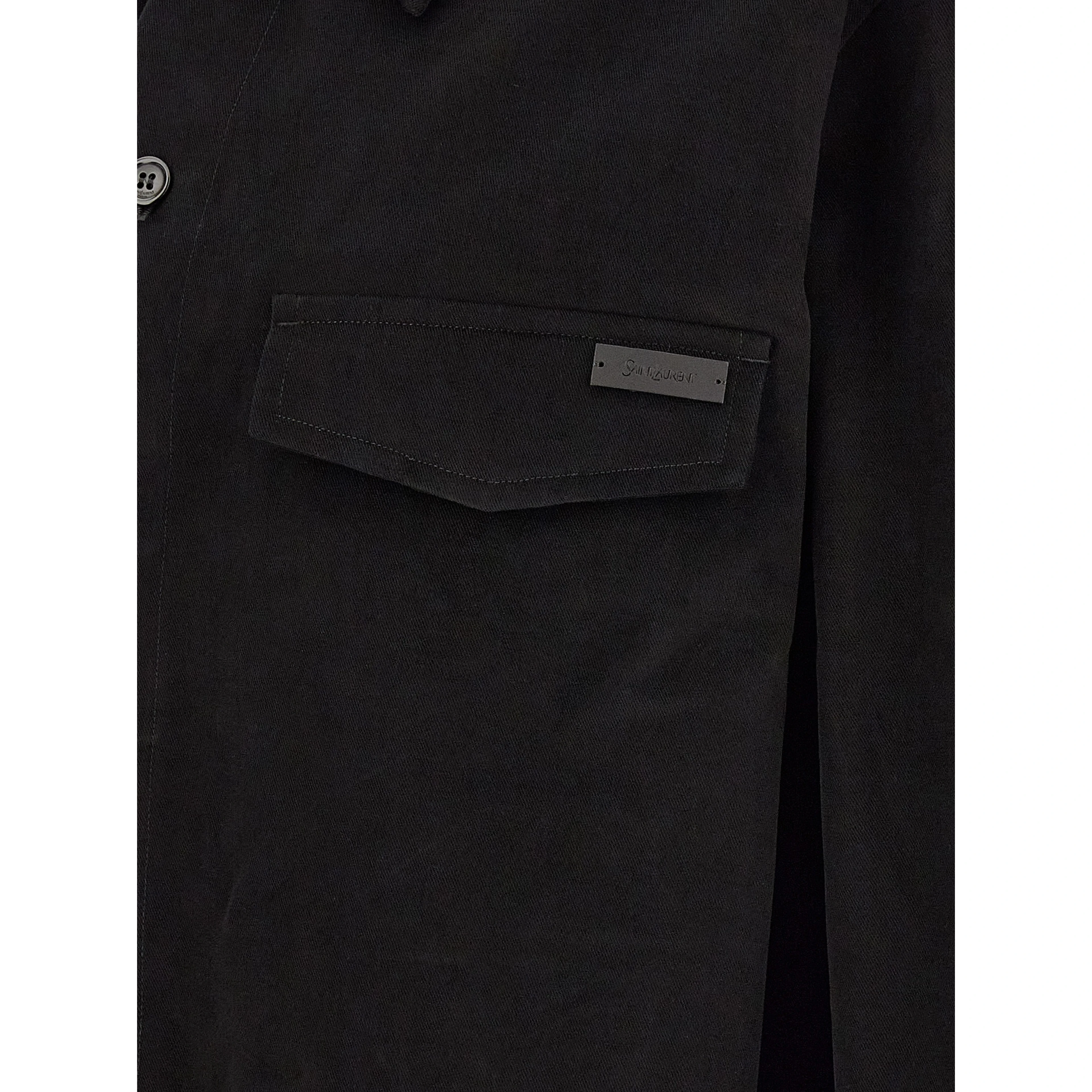 Black Cotton Blouse