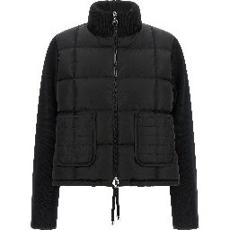 Black Virgin Wool Cardigan