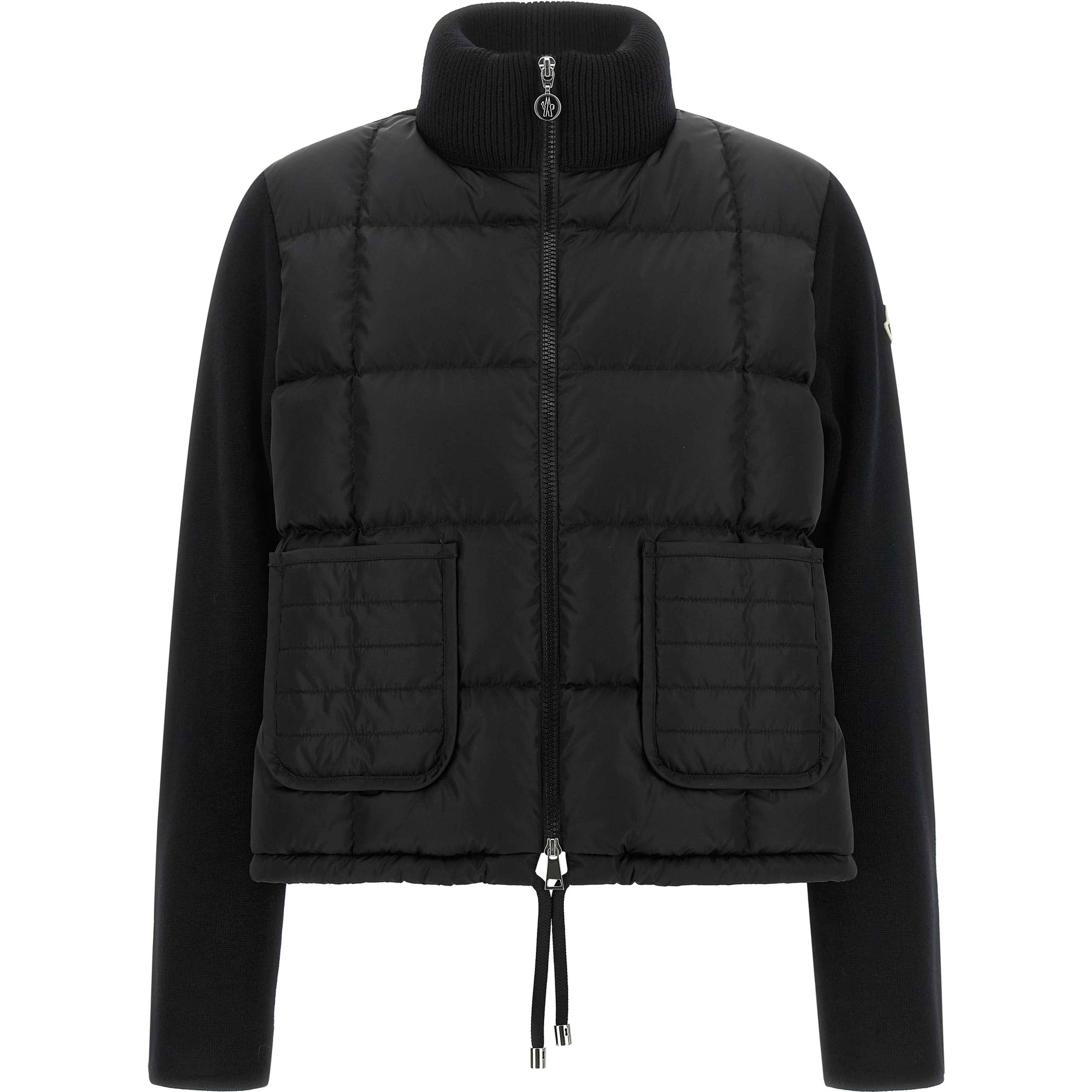 Black Virgin Wool Cardigan