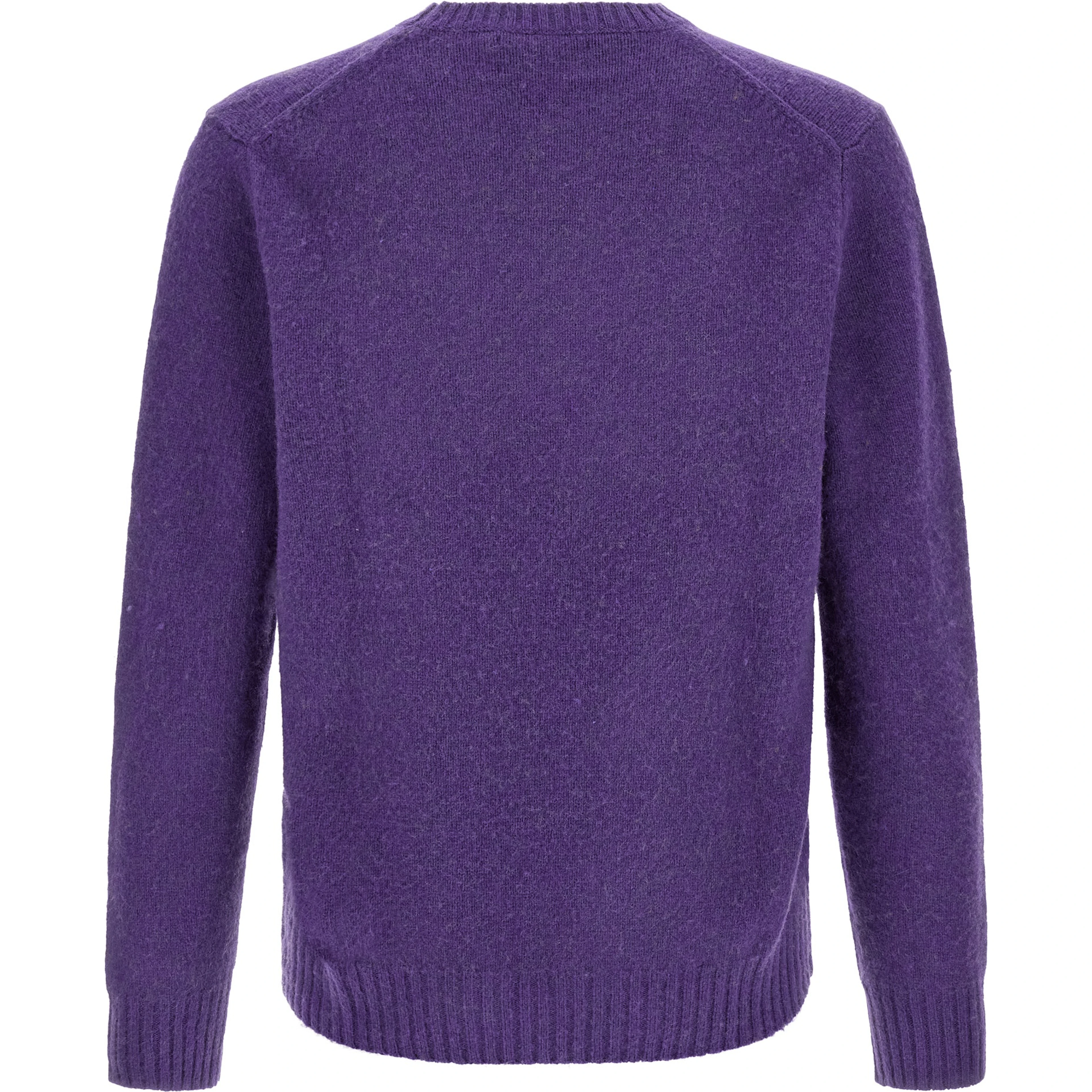 Purple Wool Cardigan