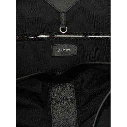 Black Calfskin Tote Bag