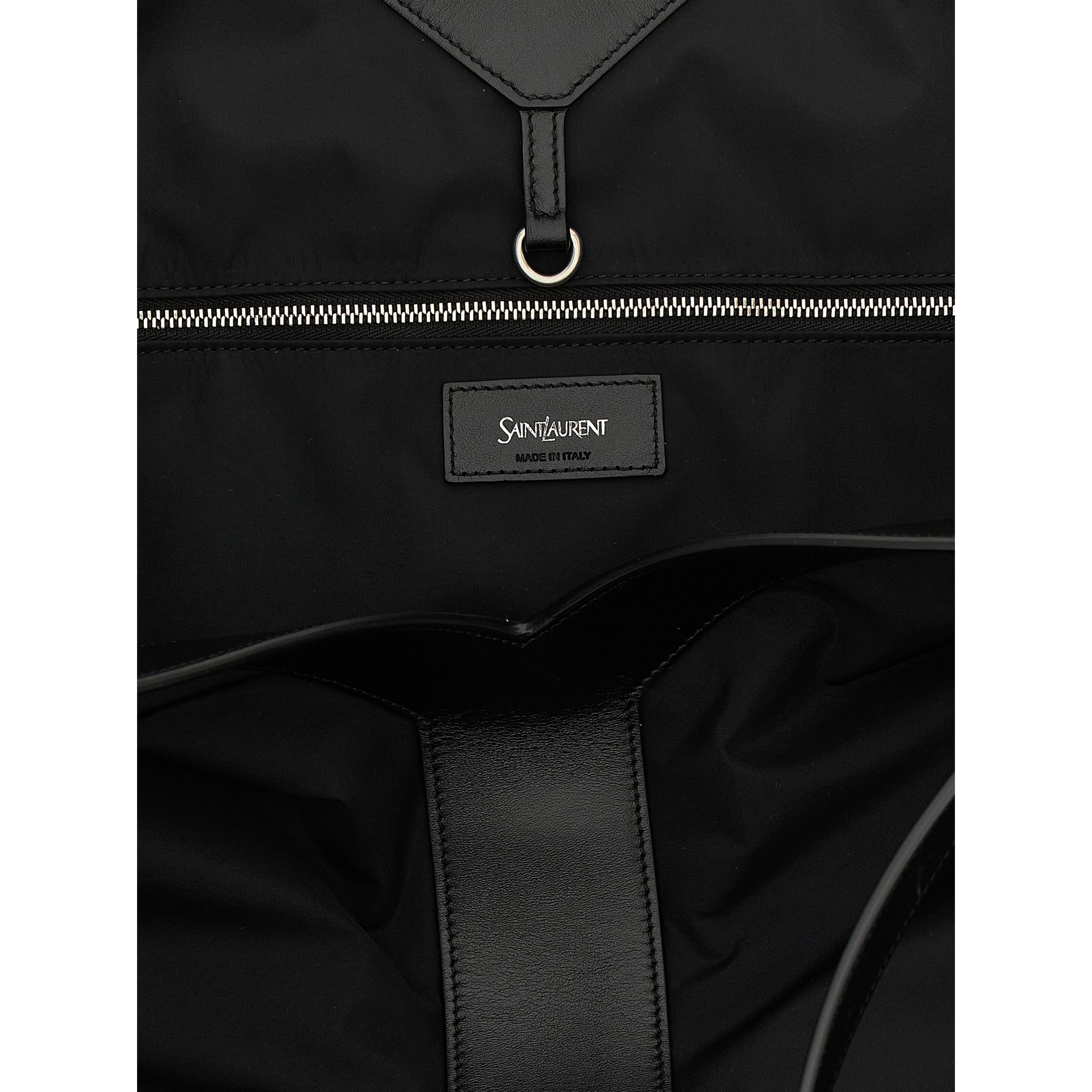 Black Calfskin Tote Bag