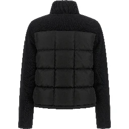 Black Virgin Wool Cardigan