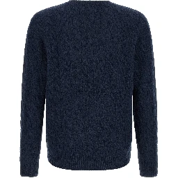 Blue Wool Cardigan