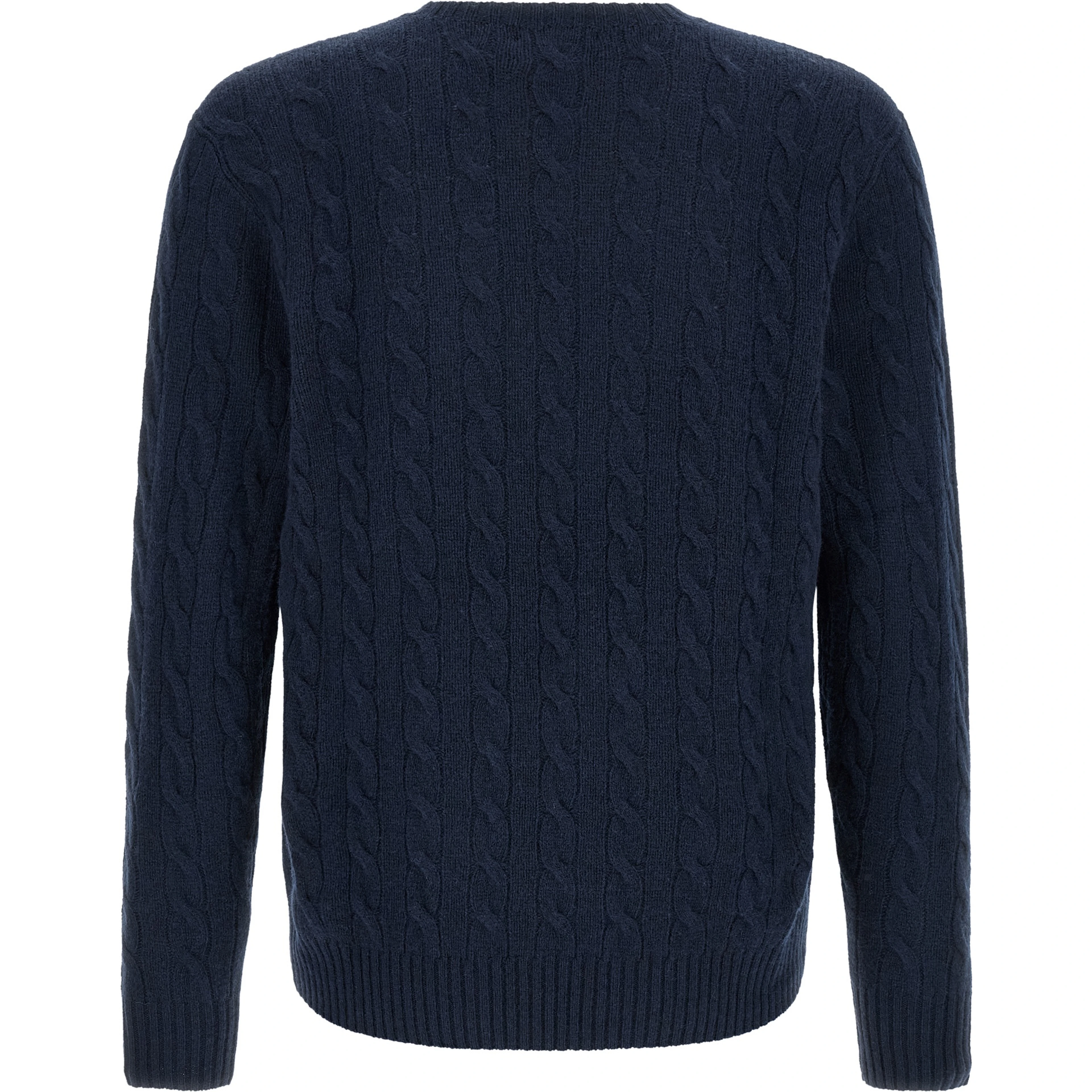 Blue Wool Cardigan