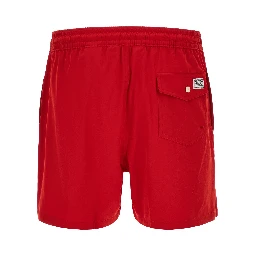 Multicolor Polyester Swim Shorts